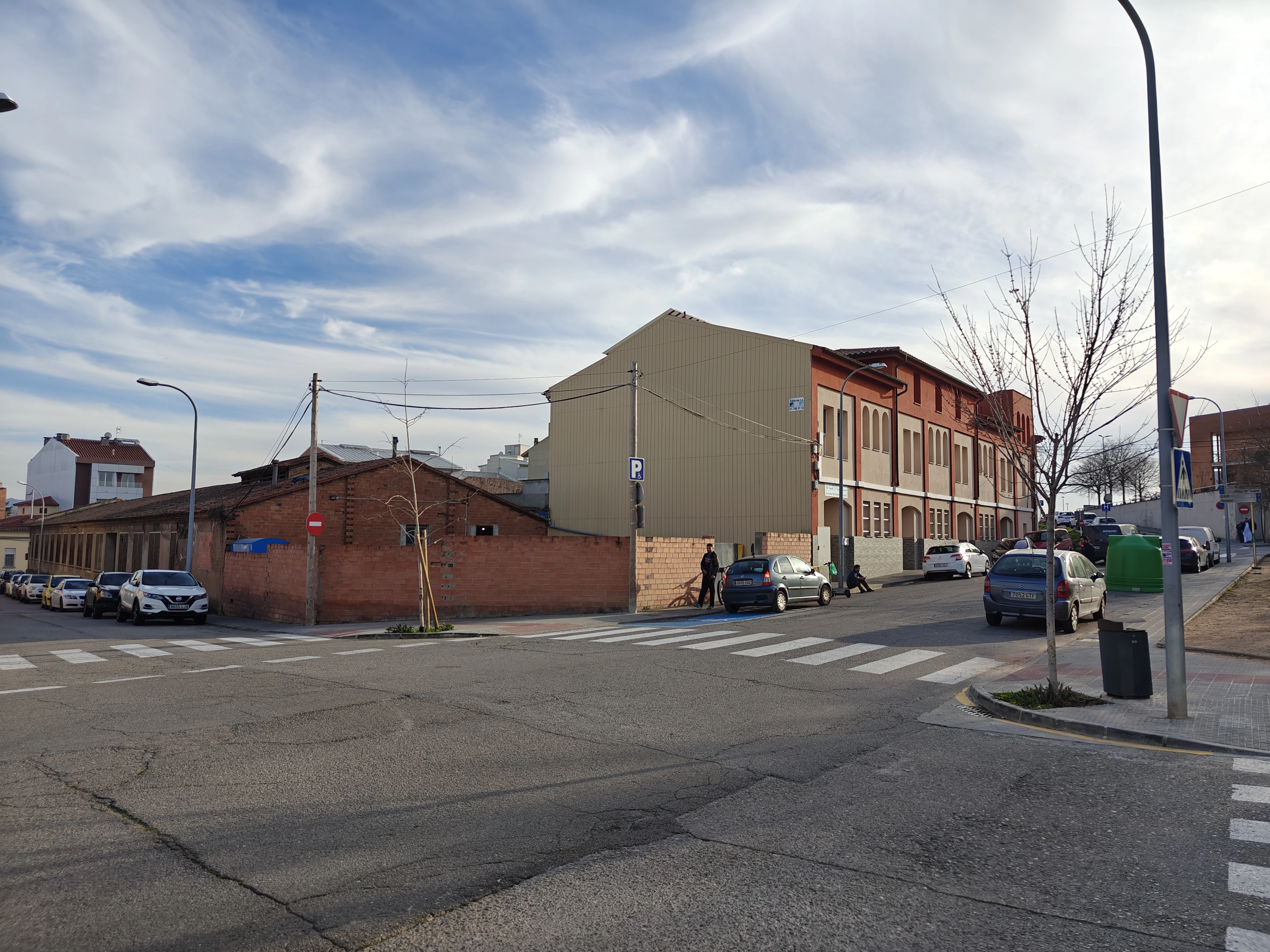 Exterior view of the community as a whole